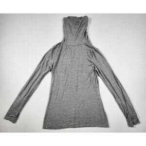 Apt 9 Modern Essentials Turtleneck Long Sleeve Soft Feel Womens Size XS Gray